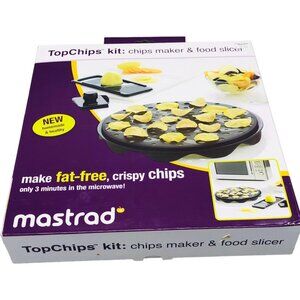 Mastrad chip maker & food slicer for microwave new in open box includes READ NEW